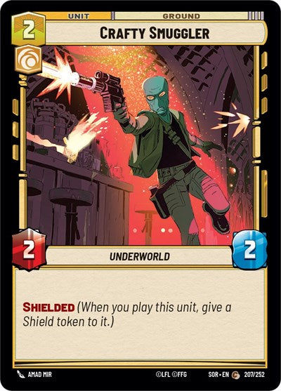Crafty Smuggler - 207/252 - Common - Spark of Rebellion
