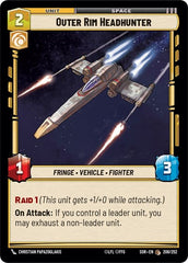 Outer Rim Headhunter - 208/252 - Common - Spark of Rebellion