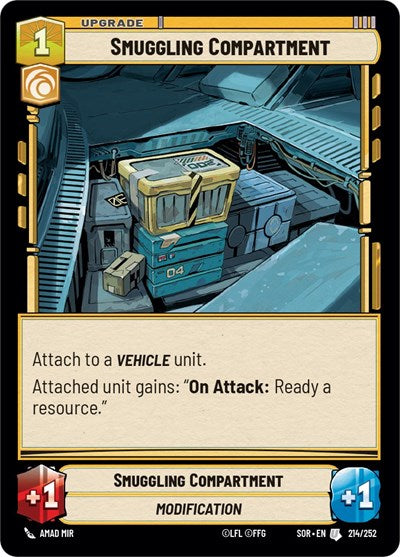 Smuggling Compartment - 214/252 - Uncommon - Spark of Rebellion