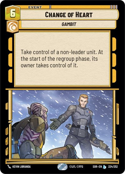 Change of Heart - 224/252 - Legendary - Spark of Rebellion