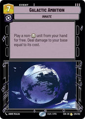 Galactic Ambition - 235/252 - Rare - Spark of Rebellion