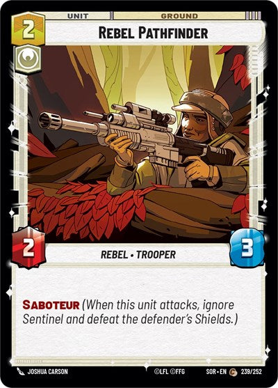 Rebel Pathfinder - 239/252 - Common - Spark of Rebellion