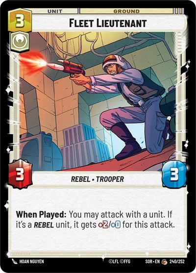 Fleet Lieutenant - 240/252 - Common - Spark of Rebellion