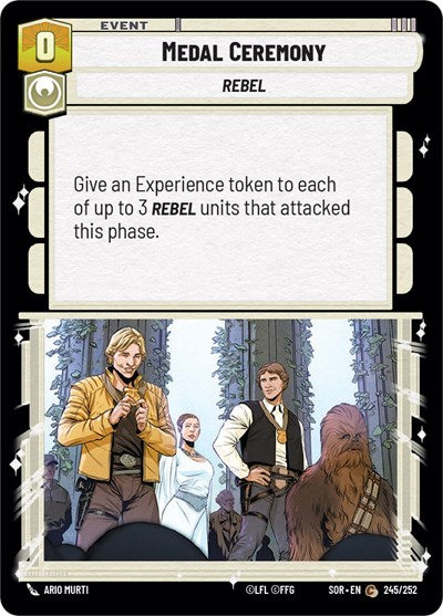 Medal Ceremony - 245/252 - Common - Spark of Rebellion