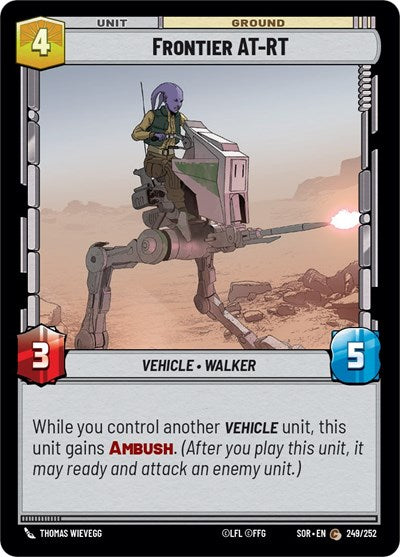 Frontier AT-RT - 249/252 - Common - Spark of Rebellion