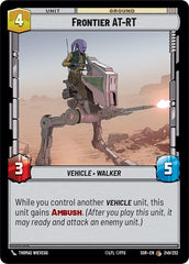 Frontier AT-RT - 249/252 - Common - Spark of Rebellion