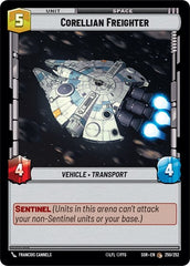 Corellian Freighter - 250/252 - Common - Spark of Rebellion