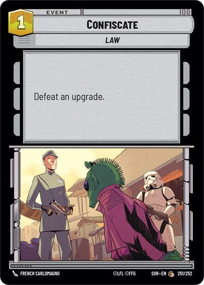 Confiscate - 251/252 - Common - Spark of Rebellion
