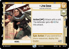 Jyn Erso - Resisting Oppression - 018/252 - Common - Spark of Rebellion