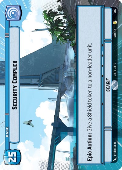 Security Complex - 285 - Rare (Hyperspace) - Spark of Rebellion