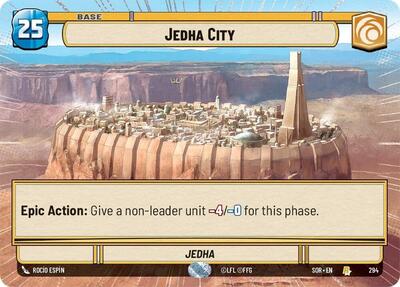 Jedha City - 294 - Rare (Hyperspace) - Spark of Rebellion