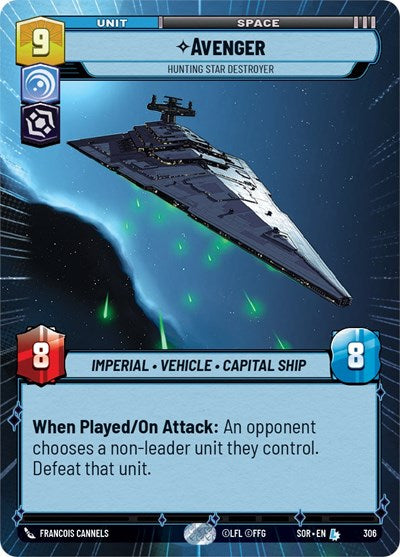 Avenger - Hunting Star Destroyer - 306 - Legendary (Hyperspace) - Spark of Rebellion