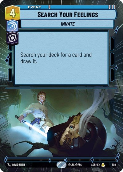 Search Your Feelings - 308 - Rare (Hyperspace) - Spark of Rebellion