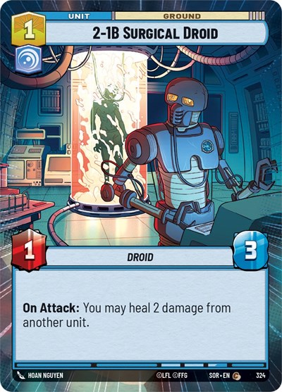 2-1B Surgical Droid - 324 - Common (Hyperspace) - Spark of Rebellion