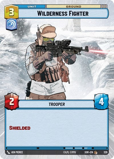 Wilderness Fighter - 329 - Common (Hyperspace) - Spark of Rebellion