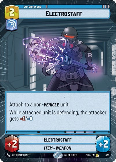 Electrostaff - 336 - Rare (Hyperspace) - Spark of Rebellion