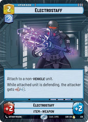 Electrostaff - 336 - Rare (Hyperspace) - Spark of Rebellion