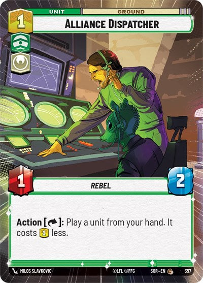 Alliance Dispatcher - 357 - Common (Hyperspace) - Spark of Rebellion