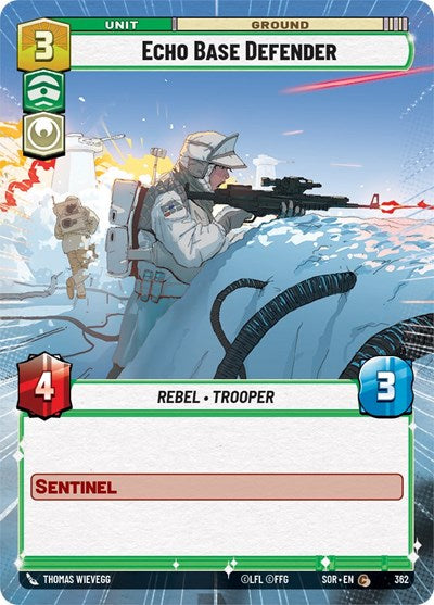 Echo Base Defender - 362 - Common (Hyperspace) - Spark of Rebellion