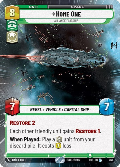 Home One - Alliance Flagship - 366 - Legendary (Hyperspace) - Spark of Rebellion