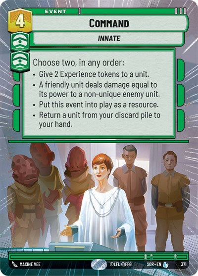 Command - 371 - Legendary (Hyperspace) - Spark of Rebellion
