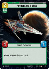 Patrolling V-Wing - 375 - Common (Hyperspace) - Spark of Rebellion