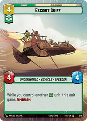 Escort Skiff - 378 - Common (Hyperspace) - Spark of Rebellion