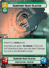 Hardpoint Heavy Blaster - 385 - Uncommon (Hyperspace) - Spark of Rebellion