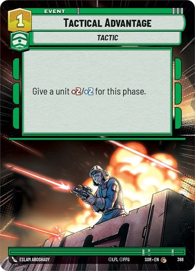 Tactical Advantage - 388 - Common (Hyperspace) - Spark of Rebellion