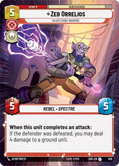 Zeb Orrelios - Headstrong Warrior - 409 - Uncommon (Hyperspace) - Spark of Rebellion