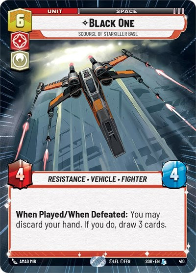Black One - Scourge of Starkiller Base - 410 - Legendary (Hyperspace) - Spark of Rebellion