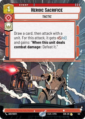 Heroic Sacrifice - 413 - Rare (Hyperspace) - Spark of Rebellion