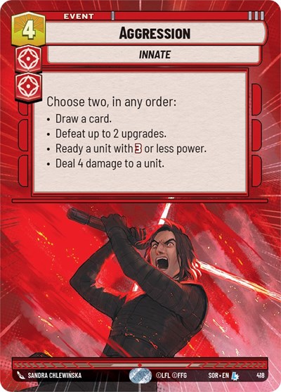 Aggression - 418 - Legendary (Hyperspace) - Spark of Rebellion