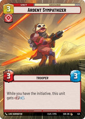 Ardent Sympathizer - 424 - Common (Hyperspace) - Spark of Rebellion