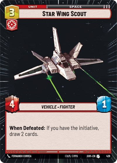 Star Wing Scout - 426 - Uncommon (Hyperspace) - Spark of Rebellion