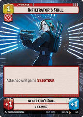 Infiltrator's Skill - 429 - Common (Hyperspace) - Spark of Rebellion