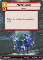 Power Failure - 433 - Uncommon (Hyperspace) - Spark of Rebellion