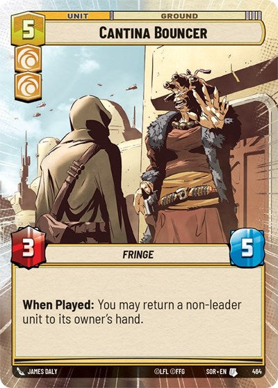 Cantina Bouncer - 464 - Uncommon (Hyperspace) - Spark of Rebellion