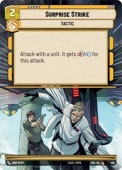 Surprise Strike - 482 - Common (Hyperspace) - Spark of Rebellion