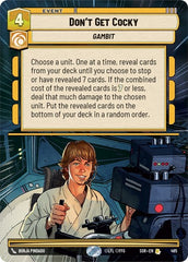 Don't Get Cocky - 485 - Rare (Hyperspace) - Spark of Rebellion