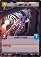 Cell Block Guard - 490 - Common (Hyperspace) - Spark of Rebellion