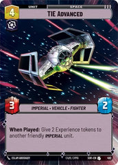 TIE Advanced - 492 - Uncommon (Hyperspace) - Spark of Rebellion