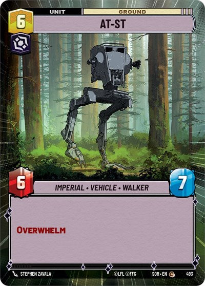 AT-ST - 493 - Common (Hyperspace) - Spark of Rebellion