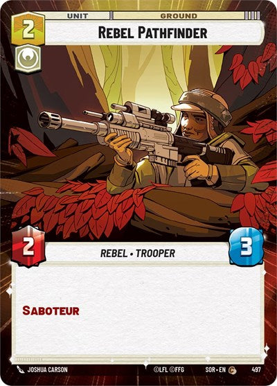 Rebel Pathfinder - 497 - Common (Hyperspace) - Spark of Rebellion