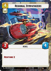 Regional Sympathizers - 501 - Common (Hyperspace) - Spark of Rebellion