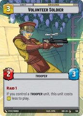 Volunteer Soldier - 506 - Common (Hyperspace) - Spark of Rebellion