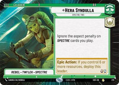 Hera Syndulla - Spectre Two - 275 - Rare (Hyperspace) - Spark of Rebellion