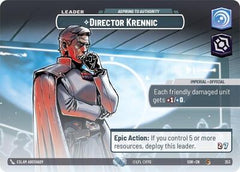 Director Krennic - Aspiring to Authority - 253 - Common (Showcase) - Spark of Rebellion