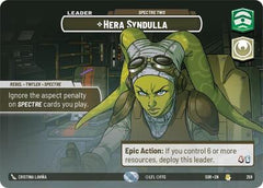Hera Syndulla - Spectre Two - 259 - Rare (Showcase) - Spark of Rebellion