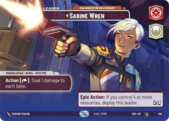 Sabine Wren - Galvanized Revolutionary - 264 - Common (Showcase) - Spark of Rebellion